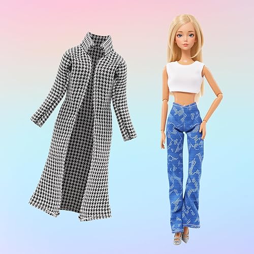 Miniatura 9 de Lote 15 artículos Barwa, 5 juegos moda casual ropa/trajes con 10 pares de zapatos para muñeca Barbie regalo de Navidad