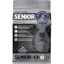 Annamaet Original Senior Dry Dog Food, Lamb, Whitefish & Millet, 12-lb Bag