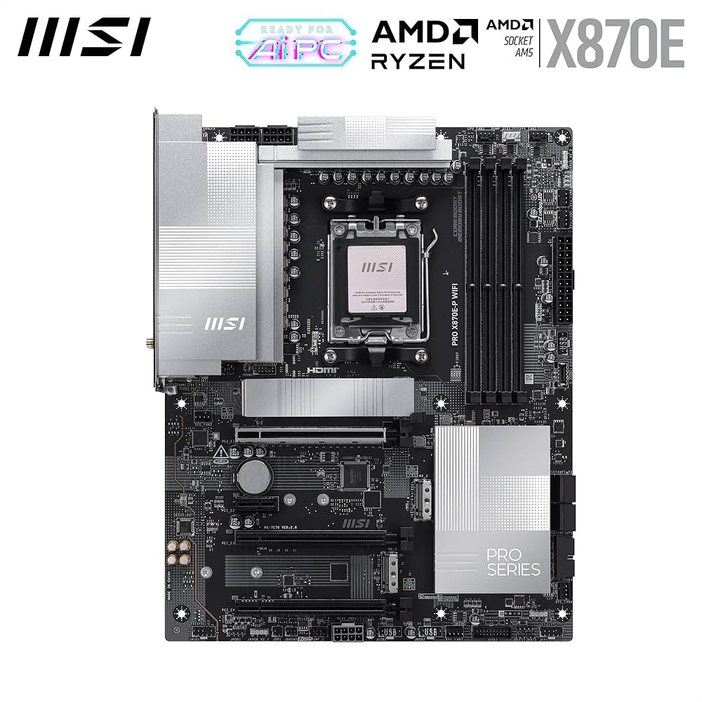 ジャンク】MSI PRO X870-P WIFI マザーボード Amazon.com: MSI PRO