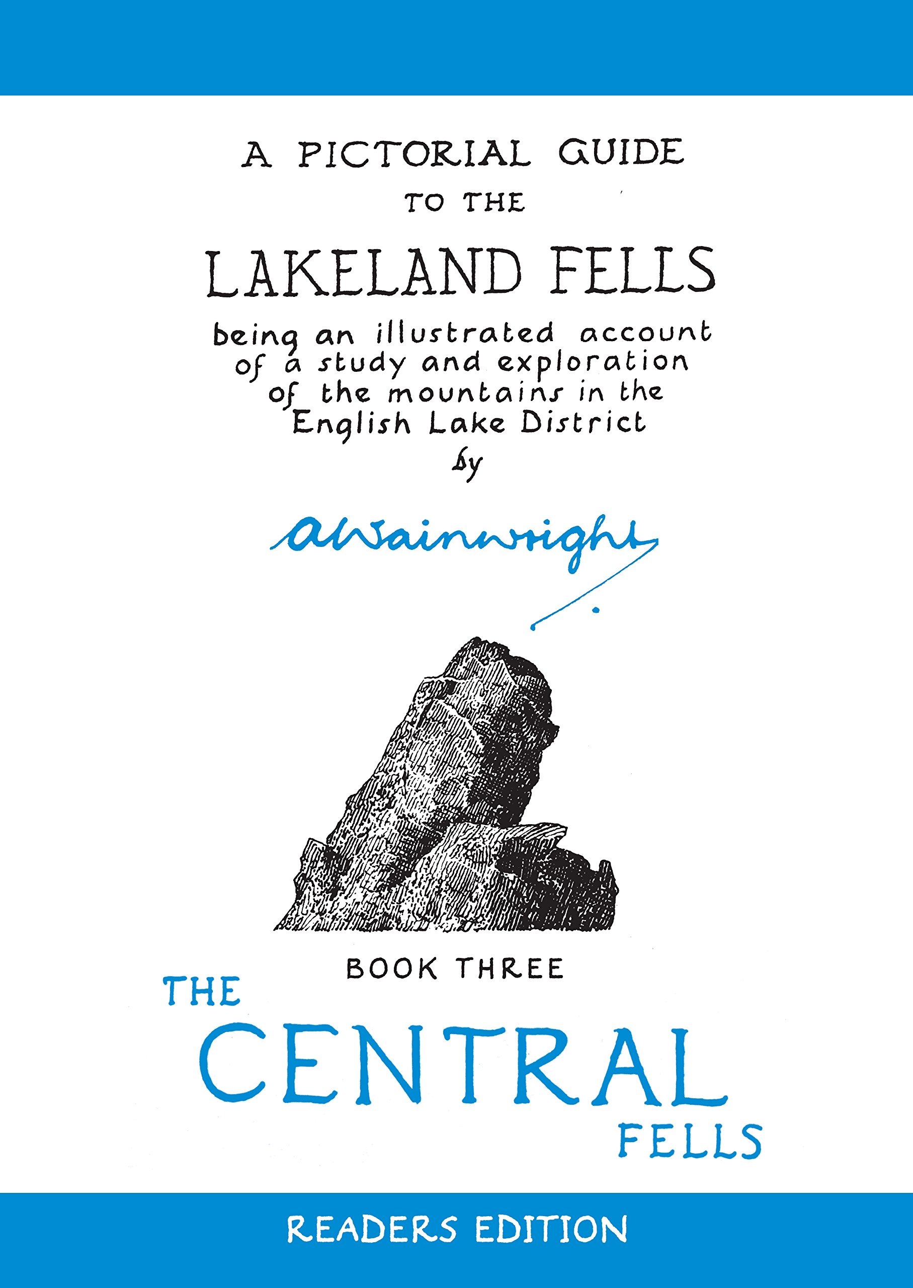 A Pictorial Guide to the Lakeland Fells Book 3  by Alfred Wainwright PAPERBACK