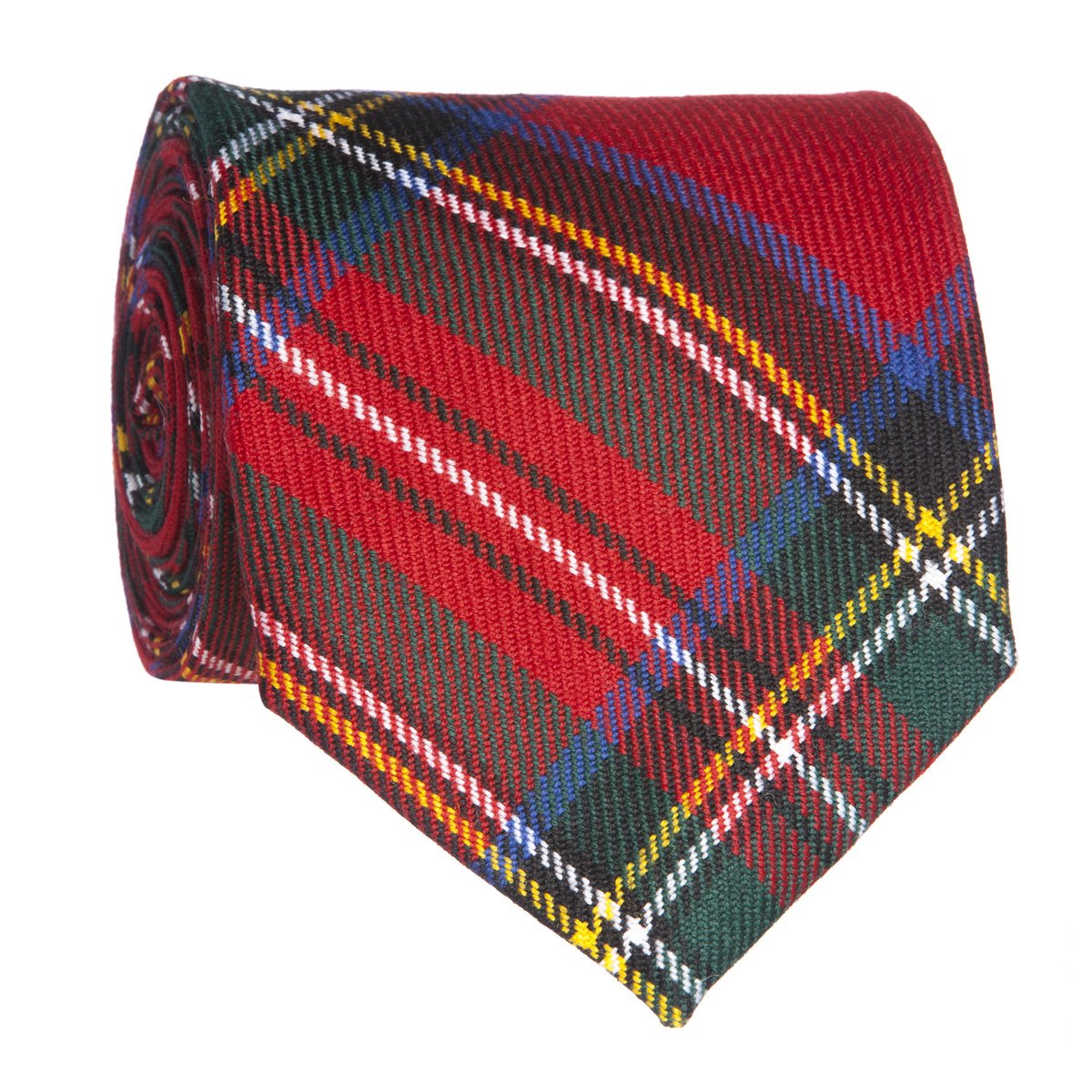 Lochcarron Of Scotland Stewart Royal Modern Tartan Tie