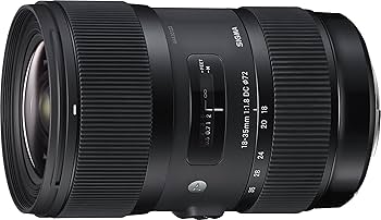 フィルター付きSigma18-35mm F1.8 DC HSM canon EF Amazon.com : Sigma 18-35mm F1.8 Art DC HSM Lens for Canon