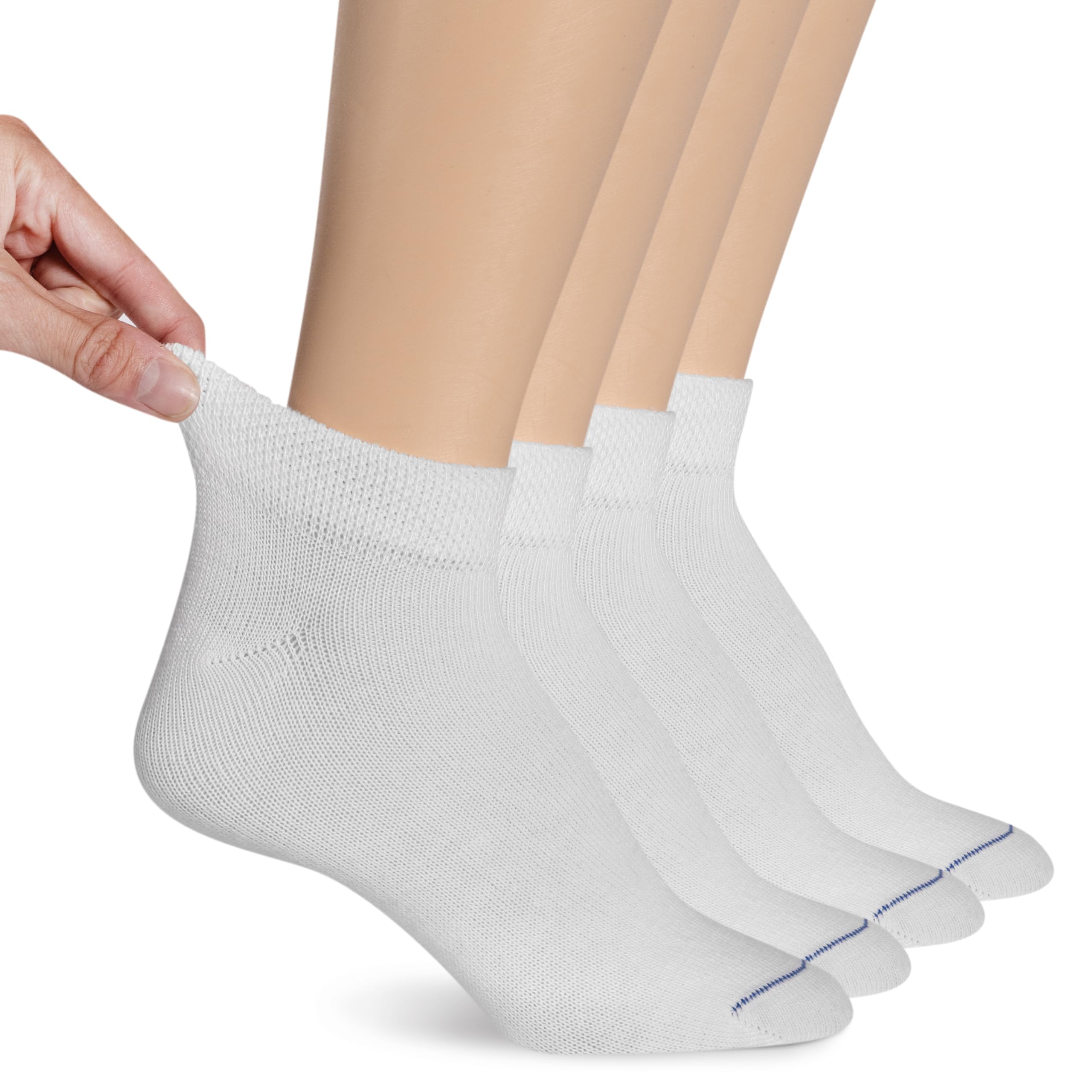 Dr. Scholl's Women's Diabetes & Circulator Socks-4 & 6 Pair Packs-Non-Binding Moisture Management