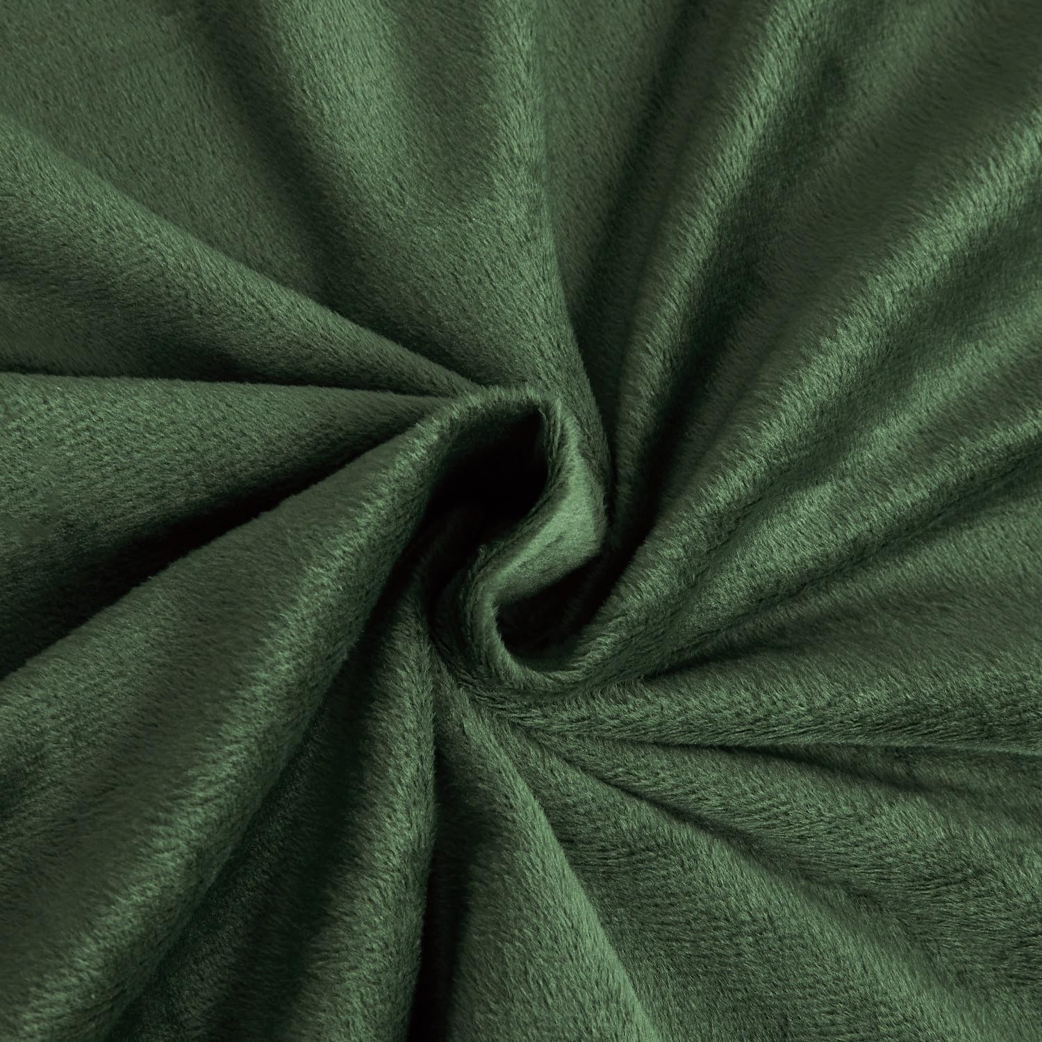 Copripiumino invernale 240 x 260 caldo flanella al tatto cashmere, in morbido velluto verde salvia con cerniera, biancheria da letto matrimoniale con 2 federe 65 x 65 cm