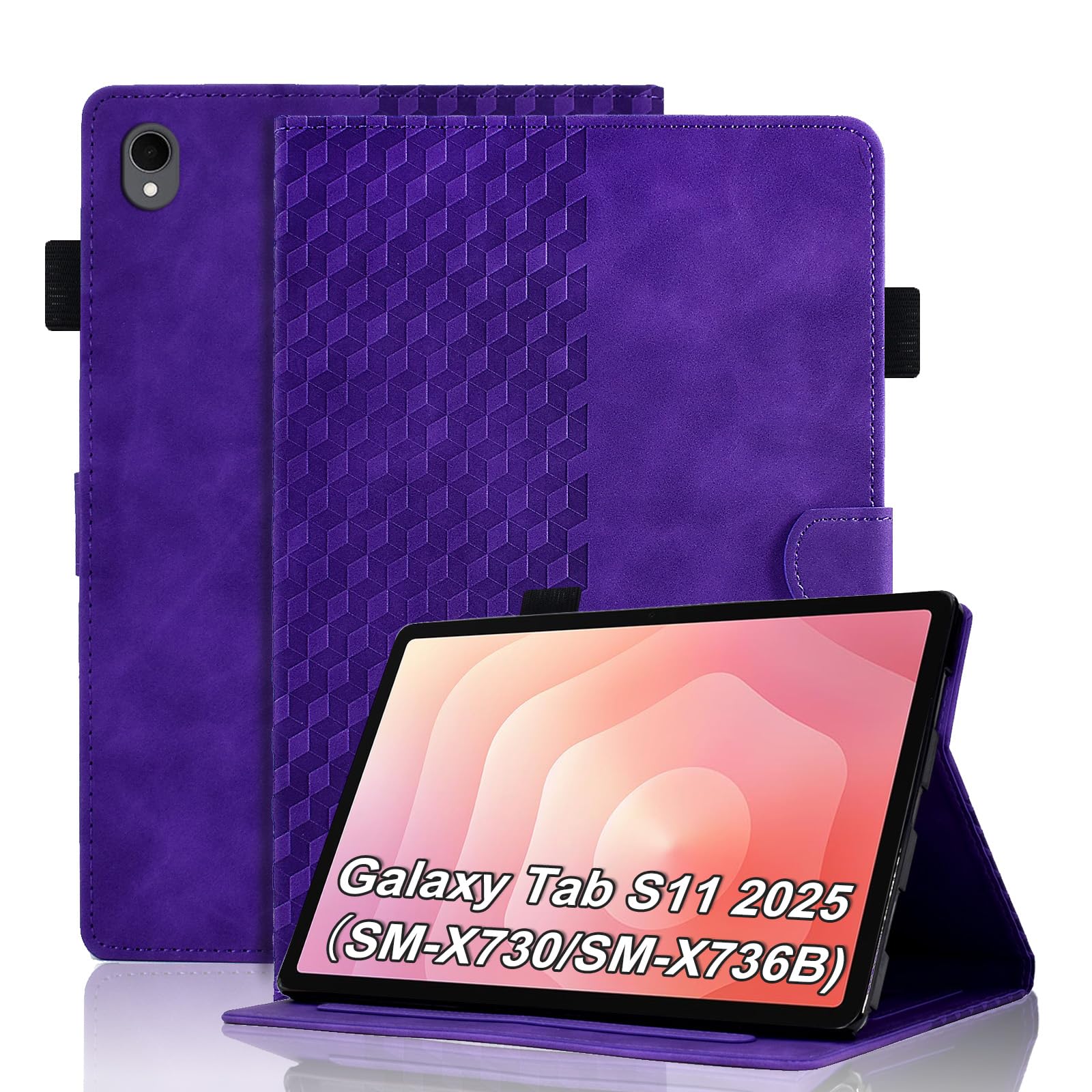 Case for Honor Pad X8a 11 Inch Tablet 2024 Protective Case Premium Leather Folio Smart Case with Auto Sleep/Wake Pen Holder Card Slot for Honor Pad X8a- Dark Green — view 105