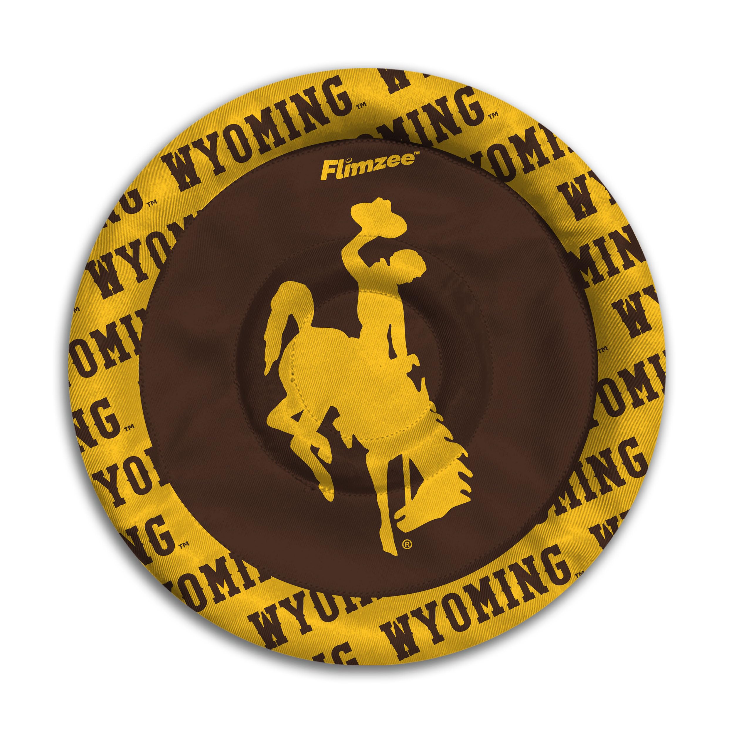 YouTheFan NCAA Wyoming Cowboys Flimzee Bean Bag Flying Disc