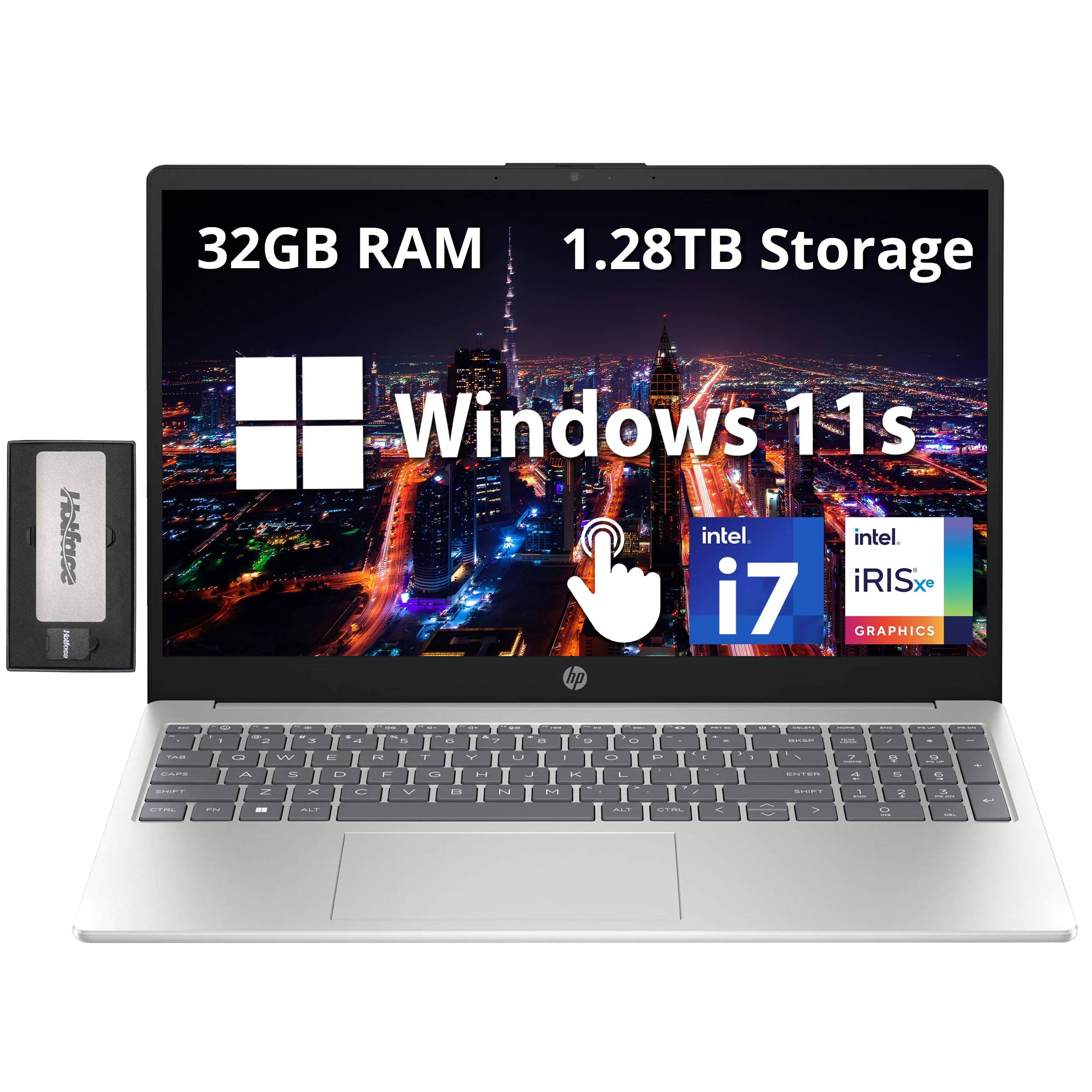 Amazon.com: HP 15.6'' FHD IPS Touchscreen Laptop, Intel i7-1255U