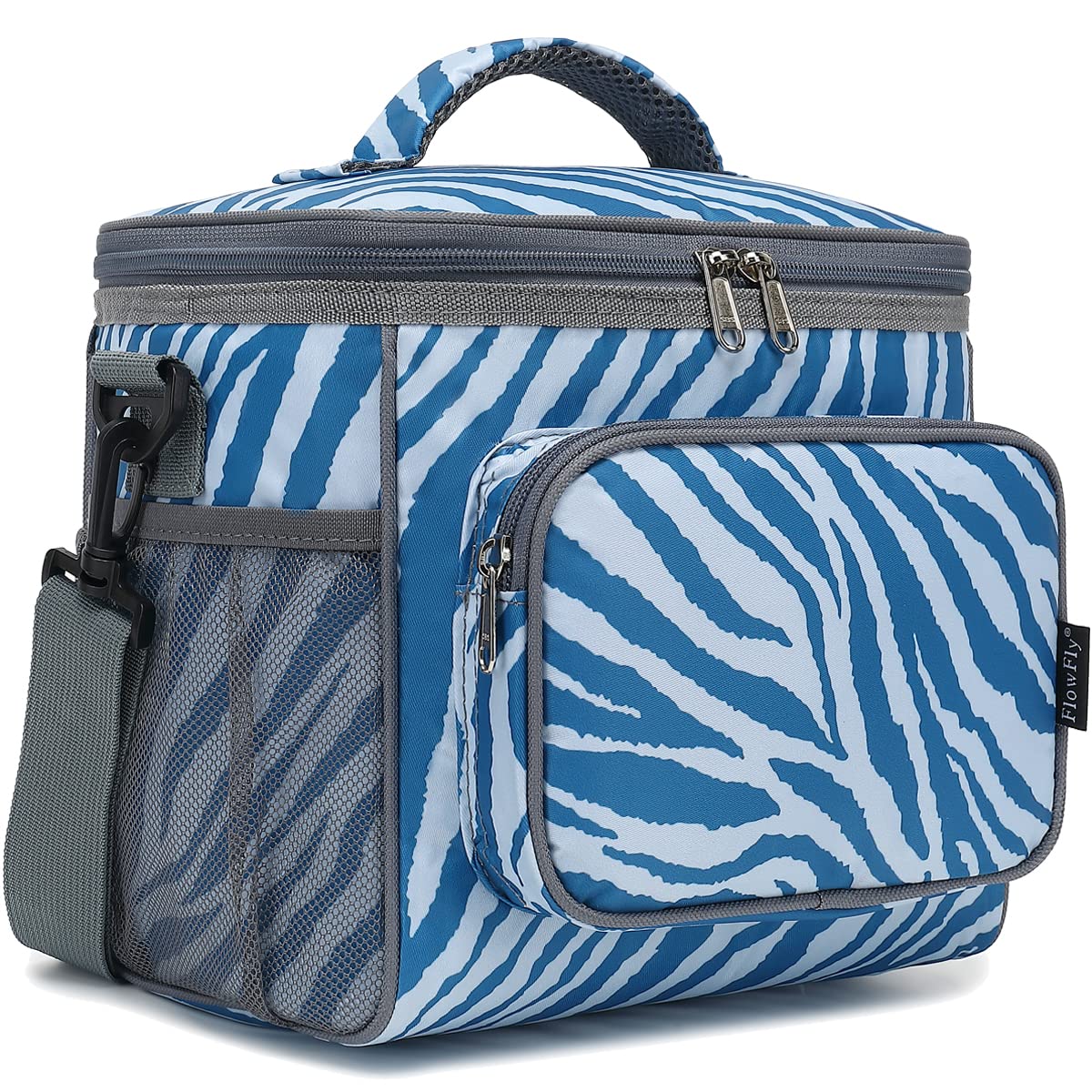 Amazon.com: FlowFly Insulated Reusable Lunch Bag Adult Large Lunch Box ...