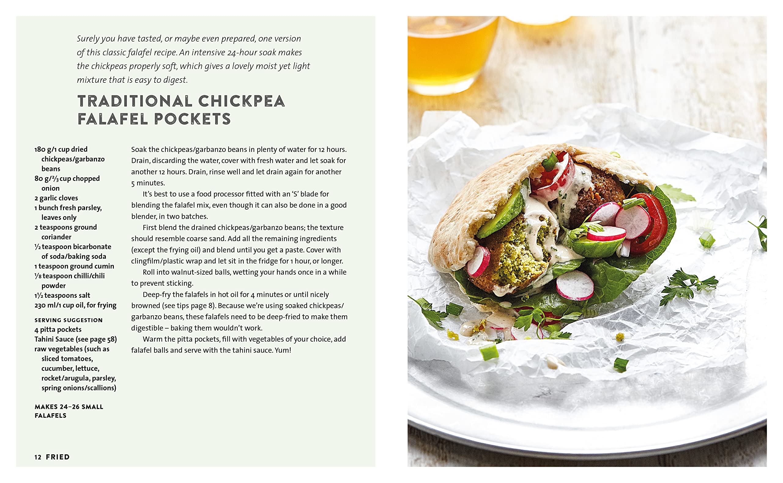 Falafel: Delicious Recipes for Middle Eastern-style Patties, Plus Sauces, Pickles, Salads and Breads