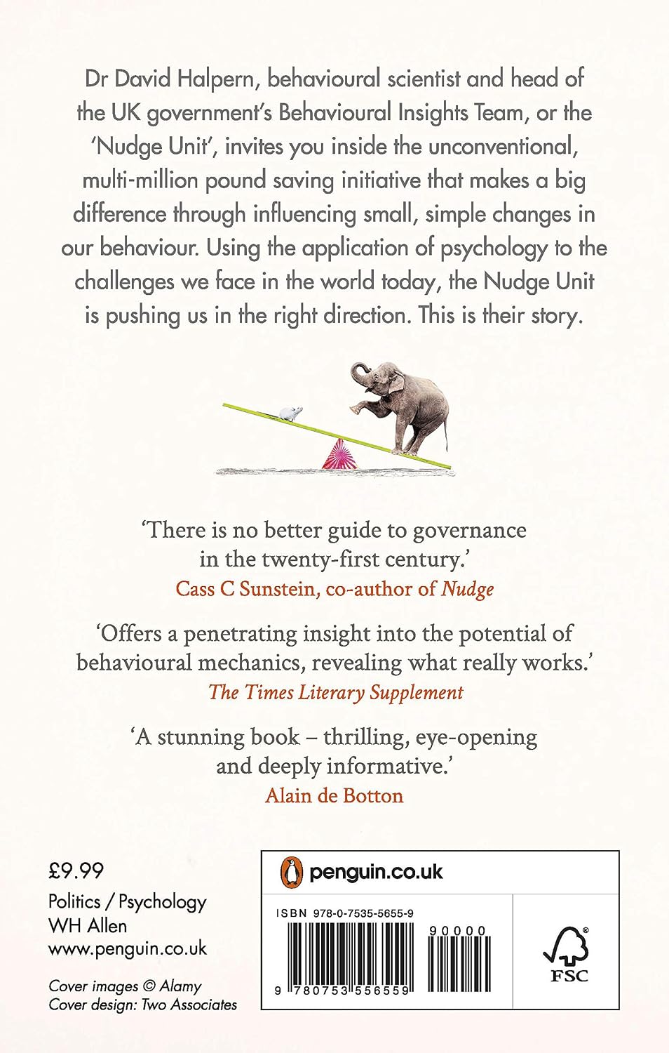 Inside the Nudge Unit: How Small Changes Can Make a Big Difference