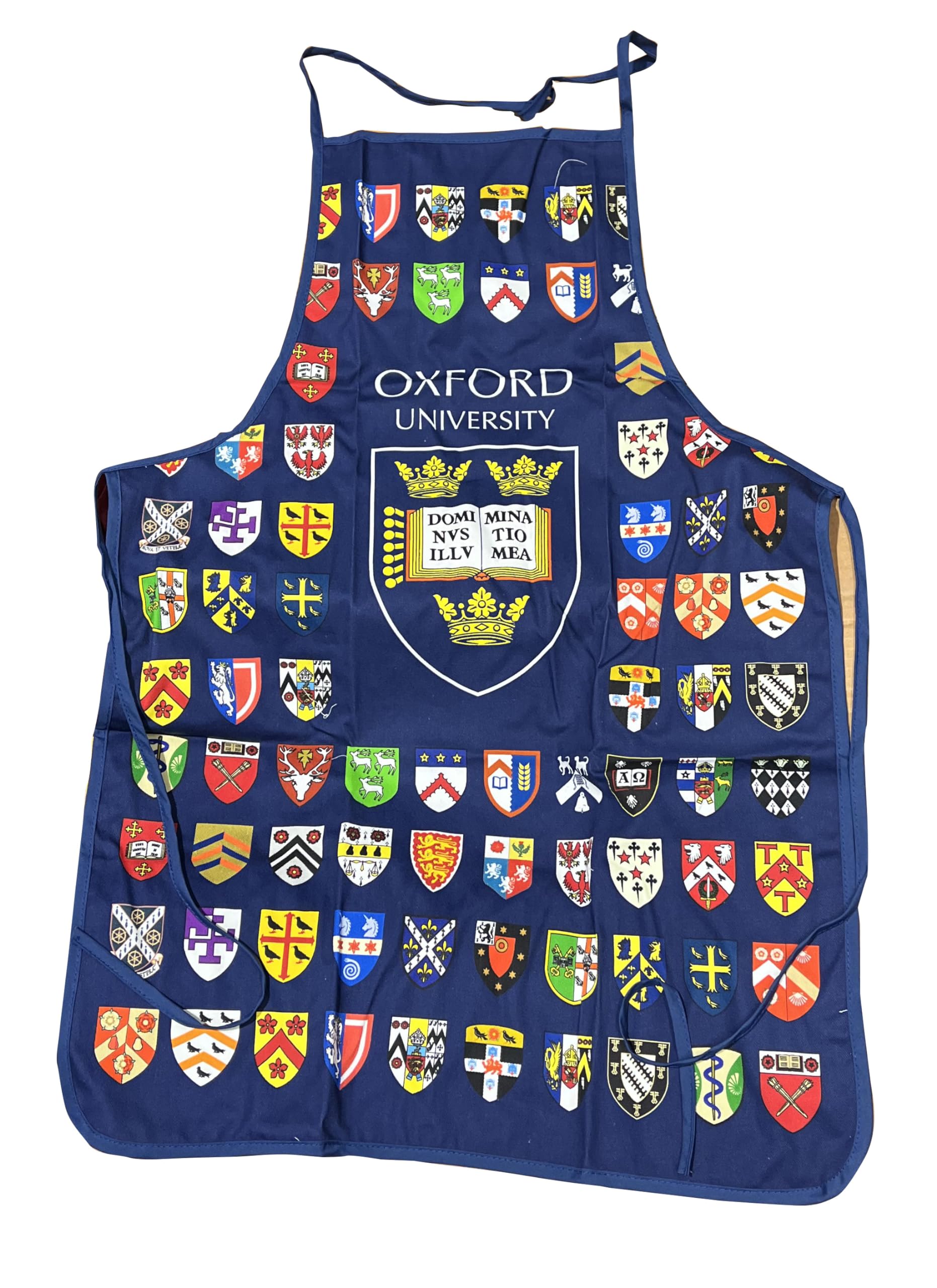 Elgate Official Oxford University - Kitchen Set - Apron Oven Mitt and Pot Holder - Licenced Product, Navy