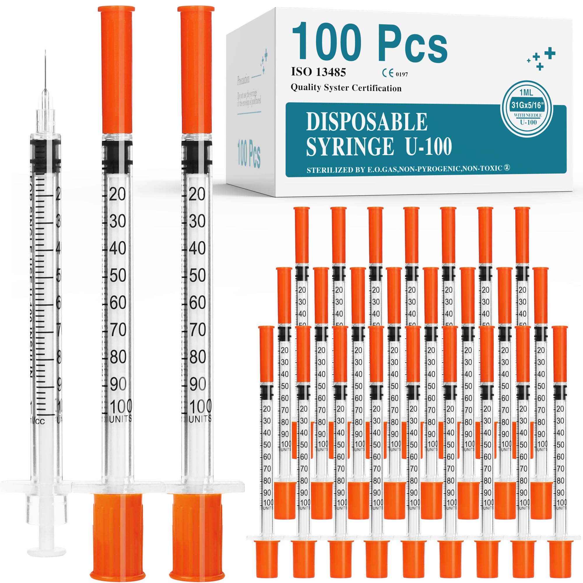 Foosi U-100 Syringes