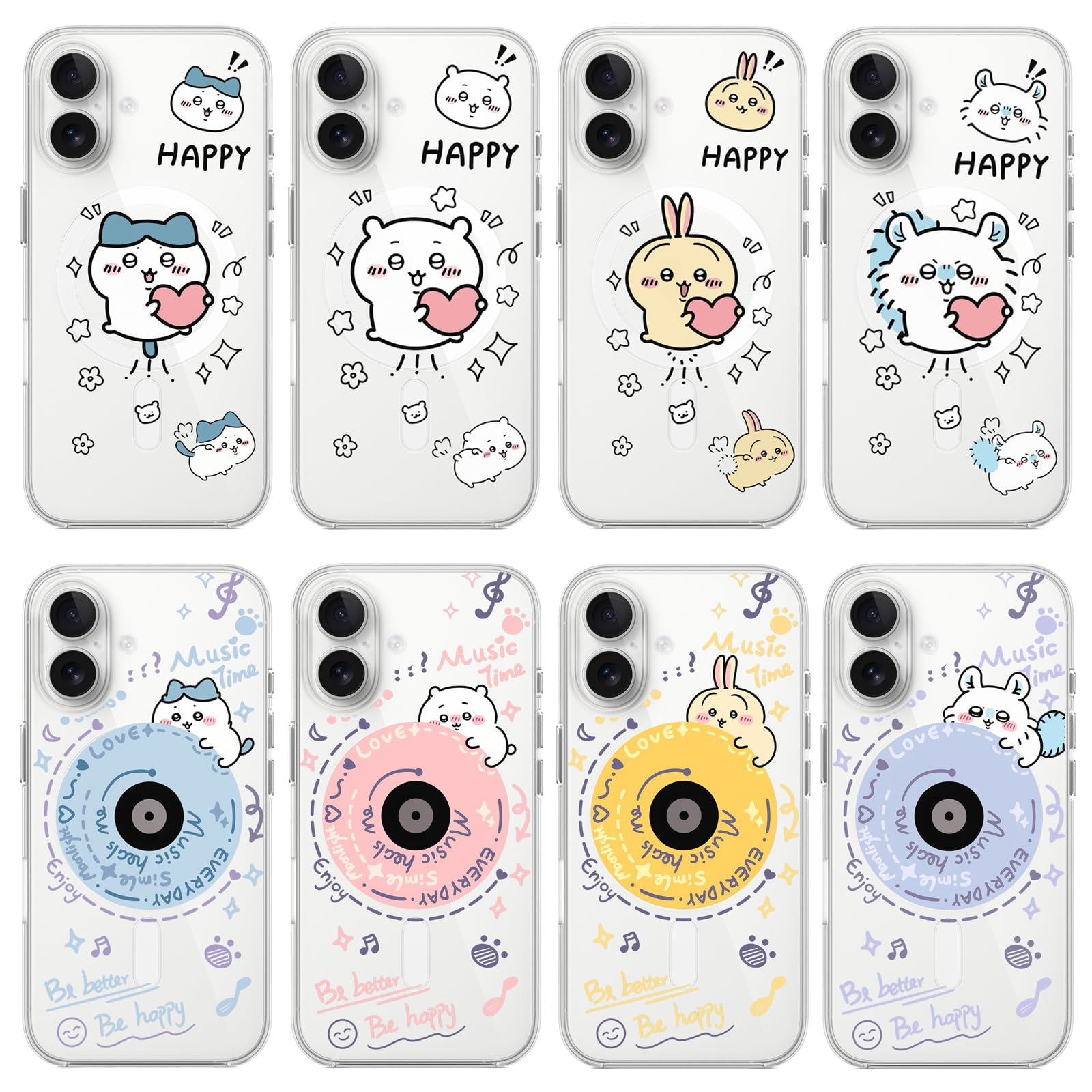 Amazon.co.jp: ちいかわ スマホ ケース iphone16磁気 Mag Safe