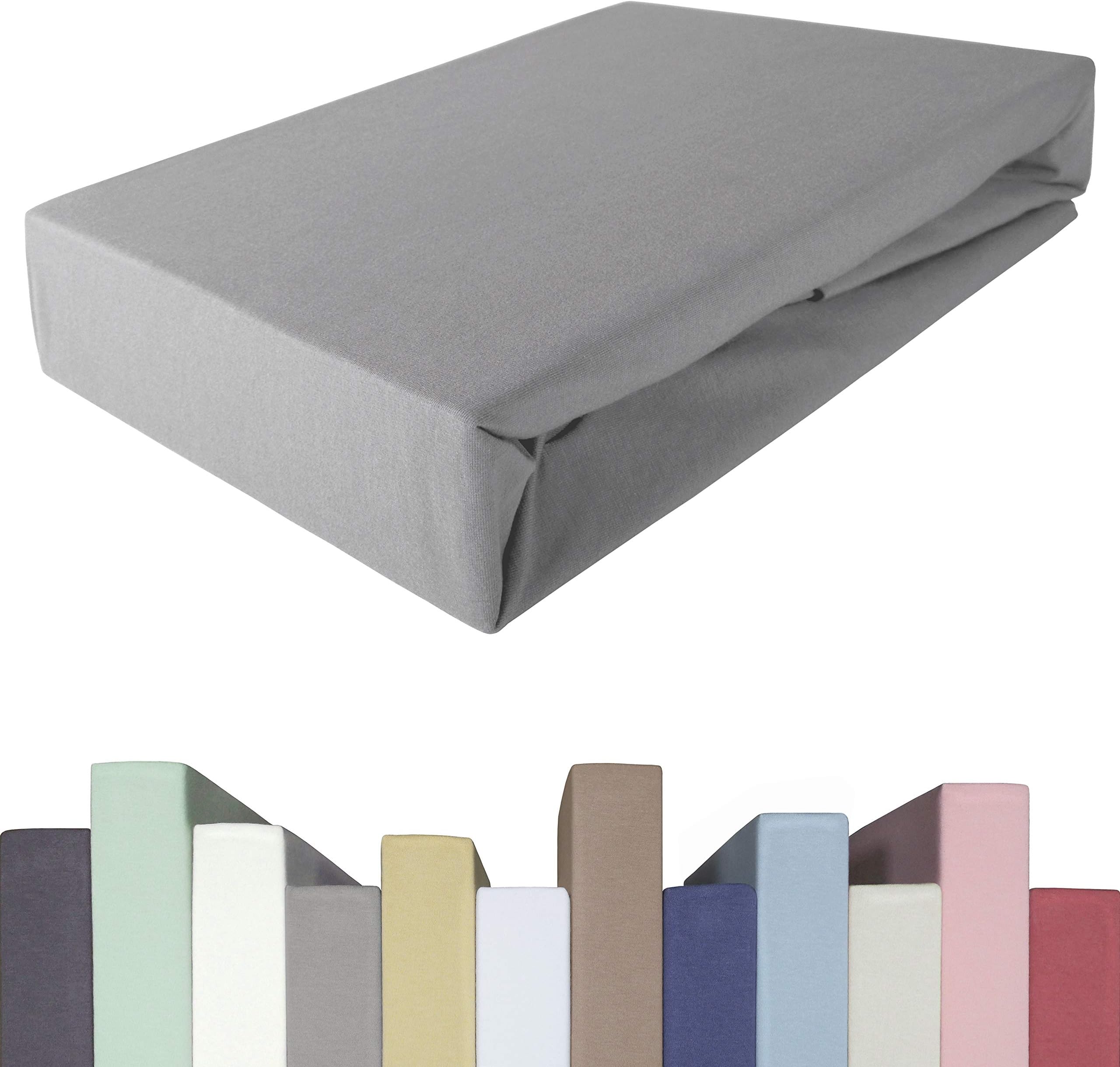Hoeslaken – 100% Katoen – De Linde – Soft-Hoeslaken – Groen – 90x200 cm