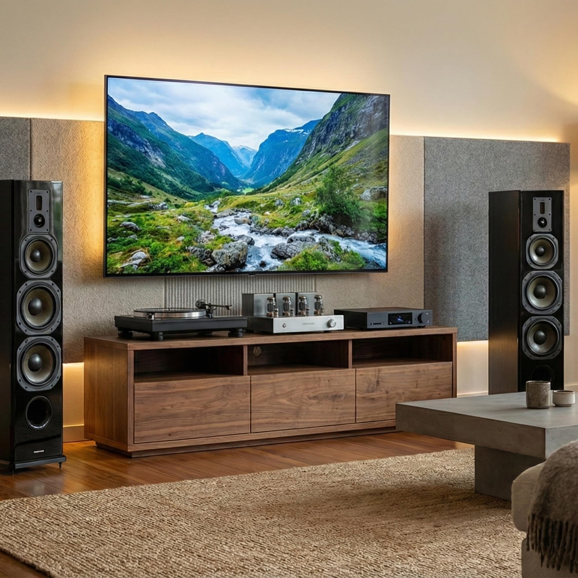 Dynavoice Definition DF-8II | Diffusori da Pavimento HiFi 3 Vie | Coppia | 2x8 Kevlar | 200W RMS | 94dB | X-Range | Bi-Wire Bi-Amp | Nero Lucido/Nero Opaco.