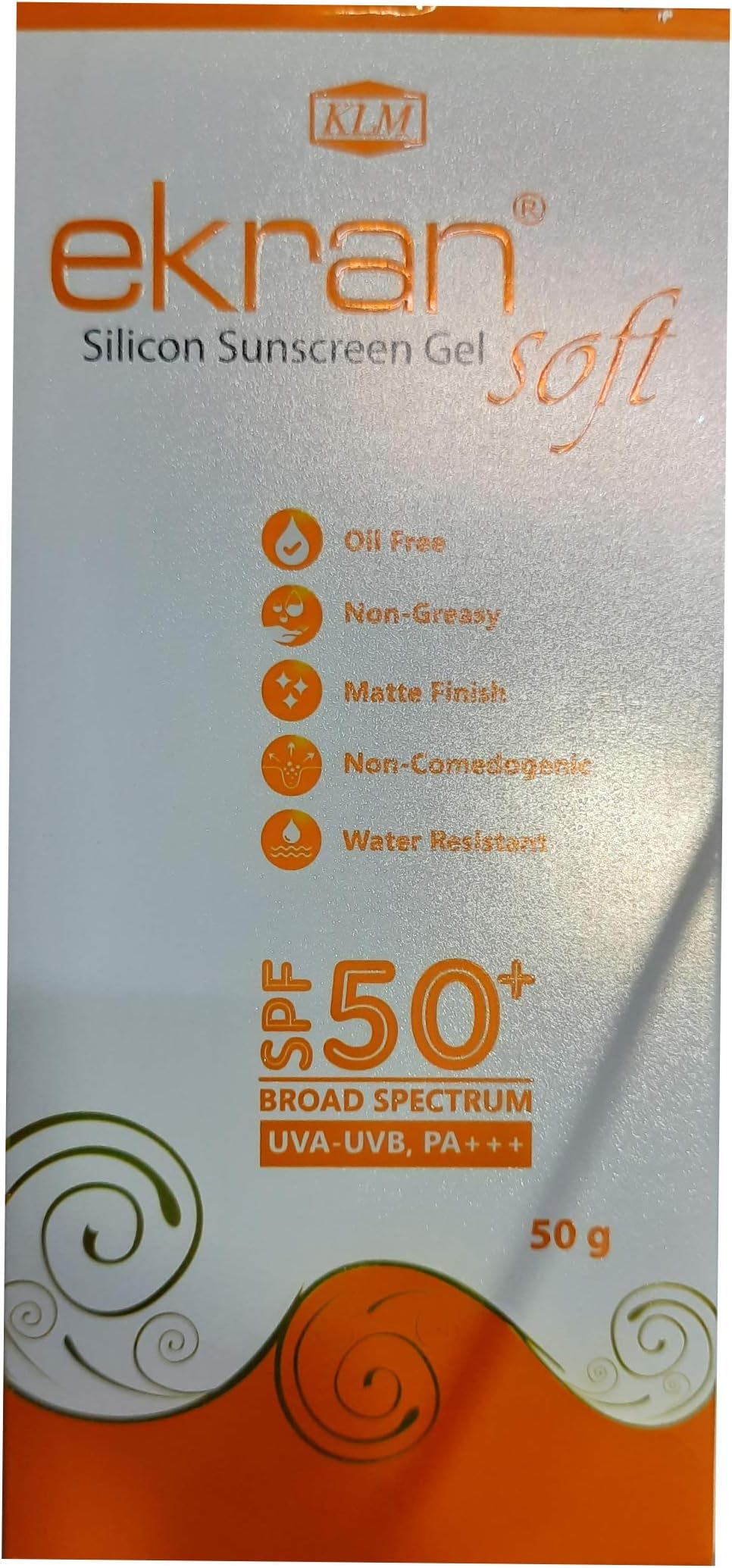 Ekran SoftSpf 50+ Silicone Sunscreen Gel - 50 g