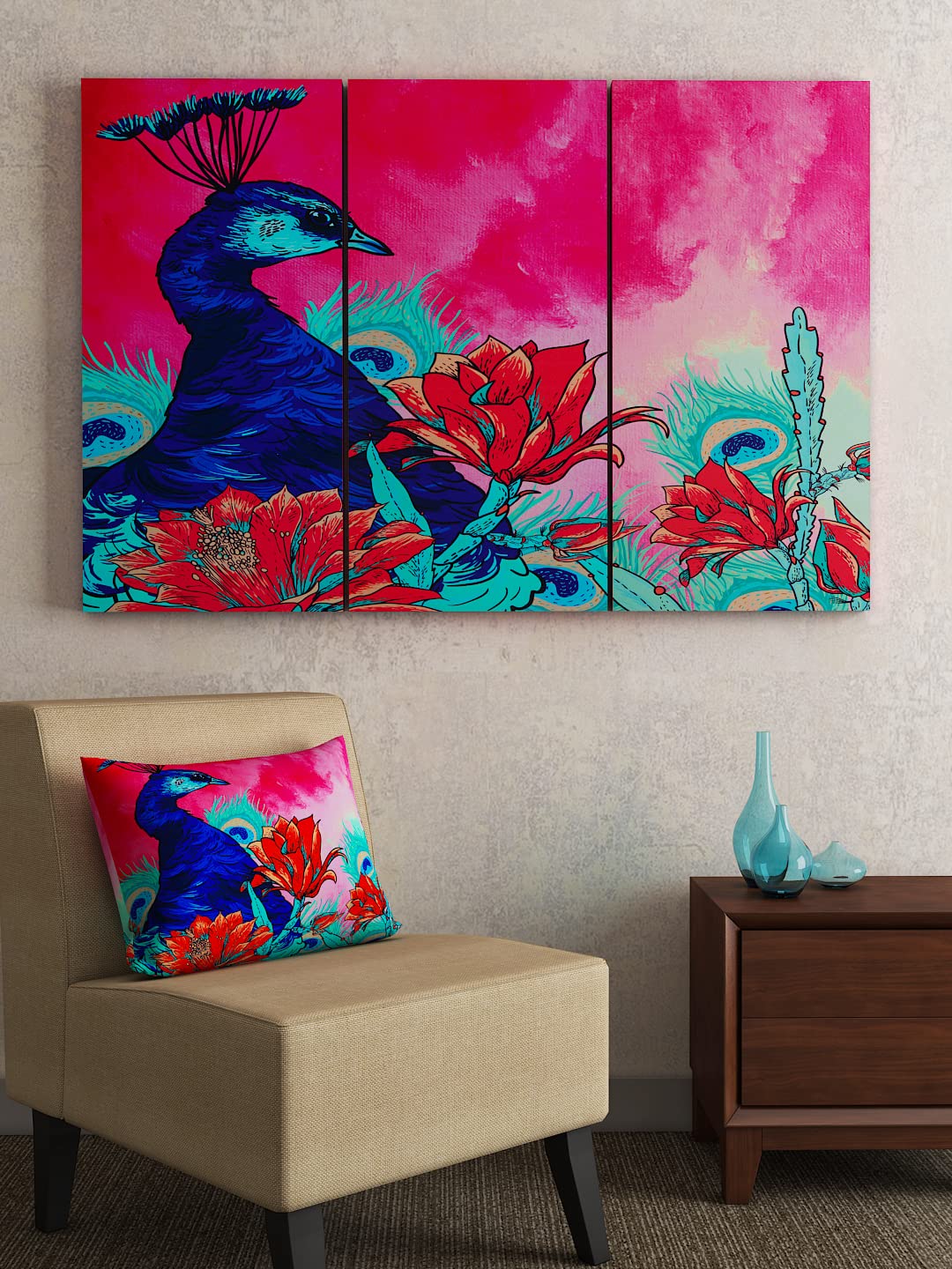 SEJ Wall Art Frame Set - 3 Abstract Designs -28 SEJ Wall Art Frame Set - 3 Abstract Designs -28