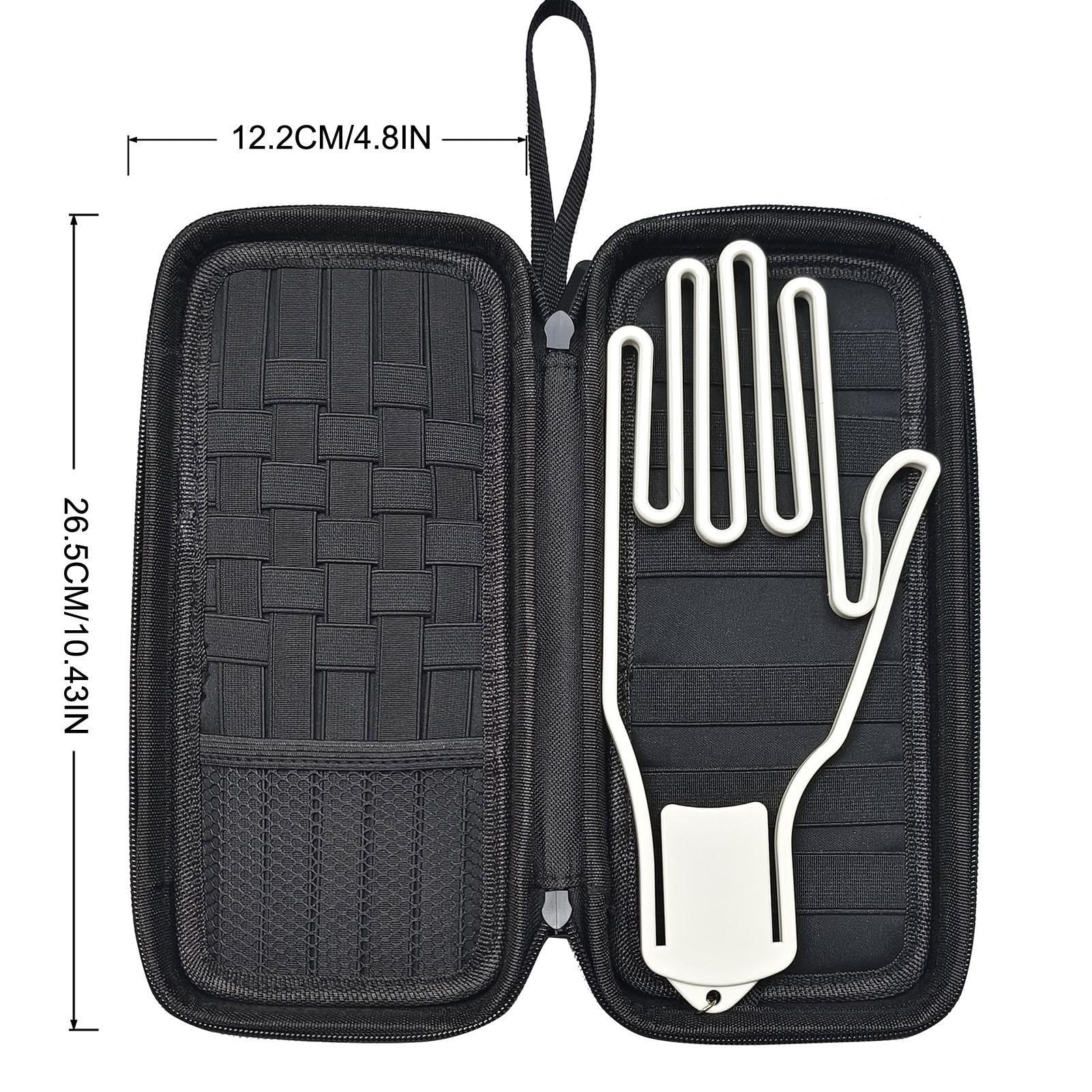 Generisch Golfhandschuh-Halter-Etui, schützende Golf-Zubehör-Etui-Tasche | Golfhandschuhhalter mit großem Fassungsvermögen,Golfhandschuh-Organizer, Golf-Caddy-Organizer für, Freunde, Kollegen