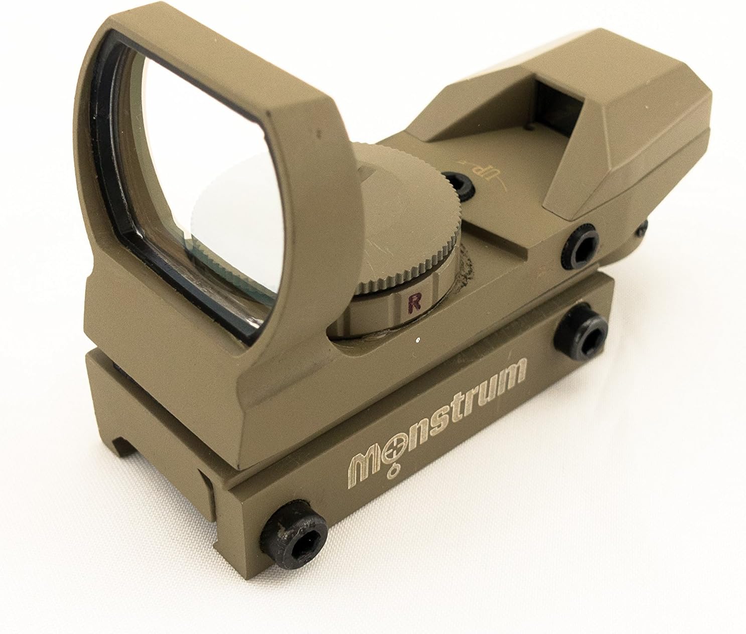 Monstrum Tactical R01C Red Dot Sight with 4 Reticles and Red/Green Illumination