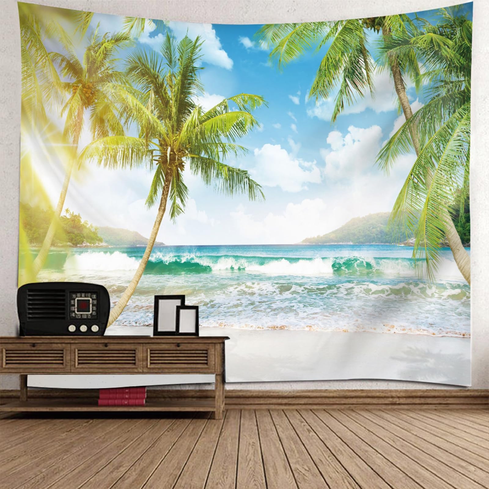 RDSGYZ Dywan ścienny z motywem, 260 x 240 cm, dekoracja ścienna do pokoju dziecięcego, sypialni, salonu