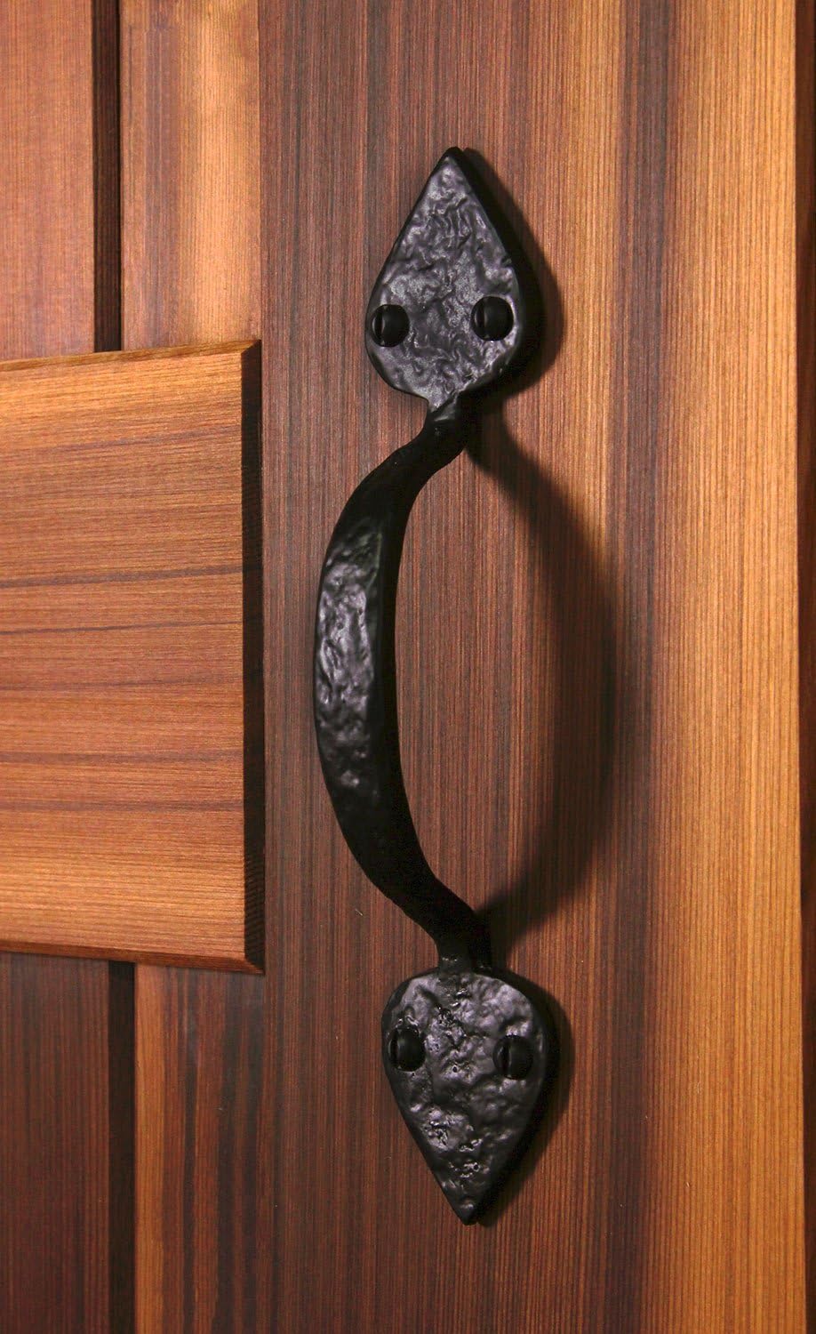 Iron Valley - 9" Heart Door Pull Handle - Solid Cast Iron