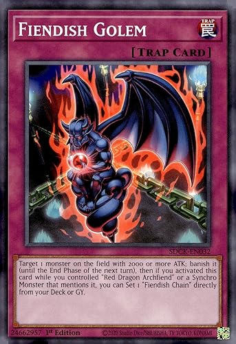 Golem diabólico - SDCK-EN032 - Común - 1ª edición