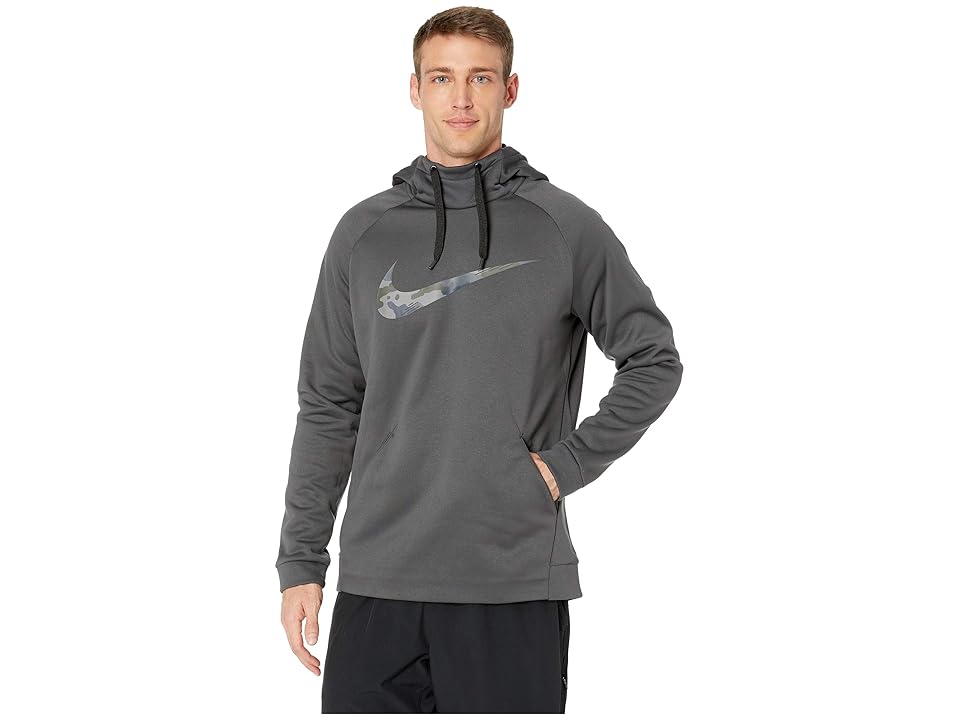 

Nike Therma Hoodie Pullover Camo (Anthracite/Anthracite) Men's Clothing