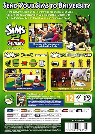 The Sims 2 University Life Collection - PC