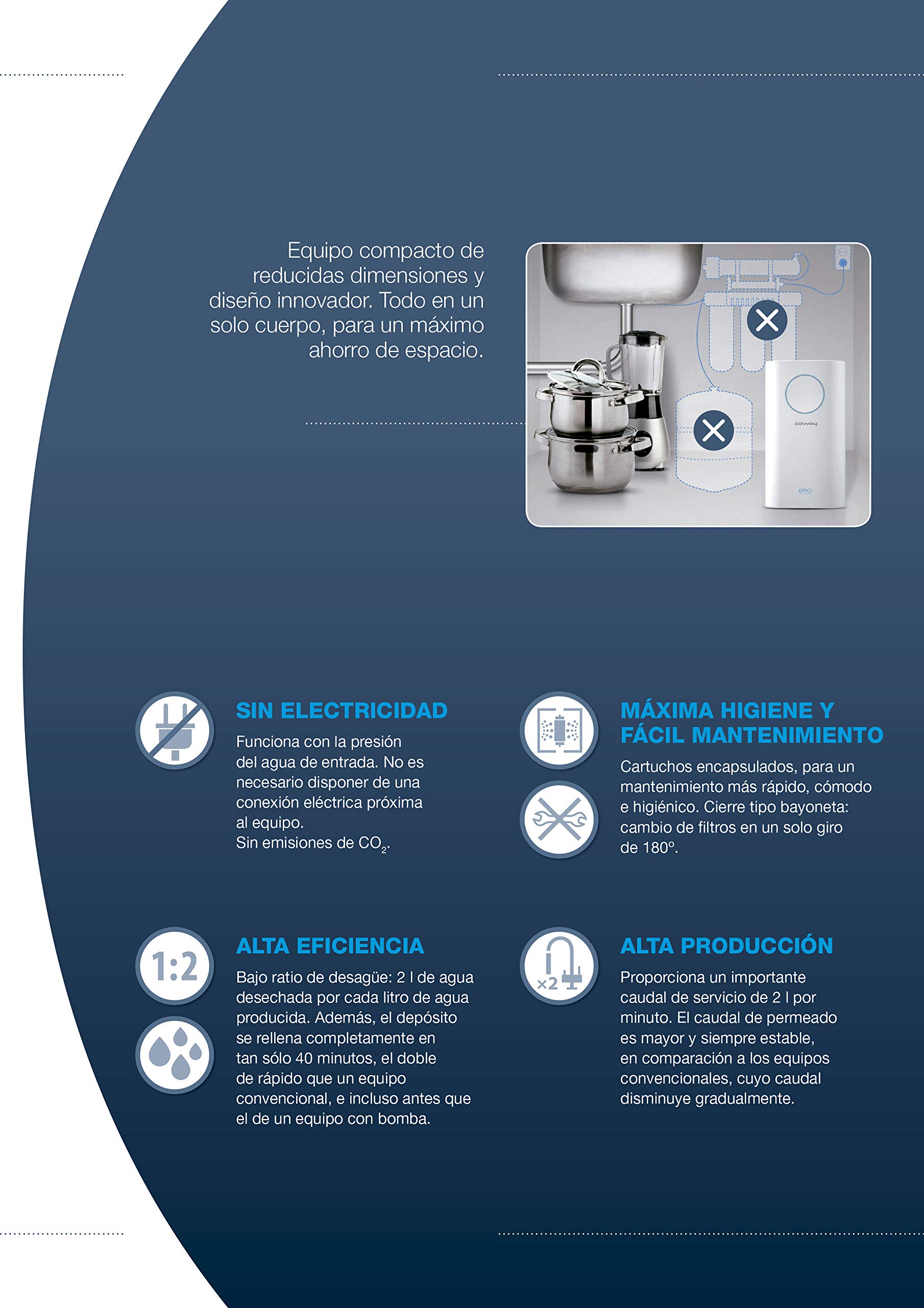 ATH - ATH - Equipo de Osmosis Inversa Circle P-160L - 304376-304376