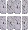 Healthcare World Compex Cefar Easy Large 3.9mm Push Button TENS Pads - Pack of 8