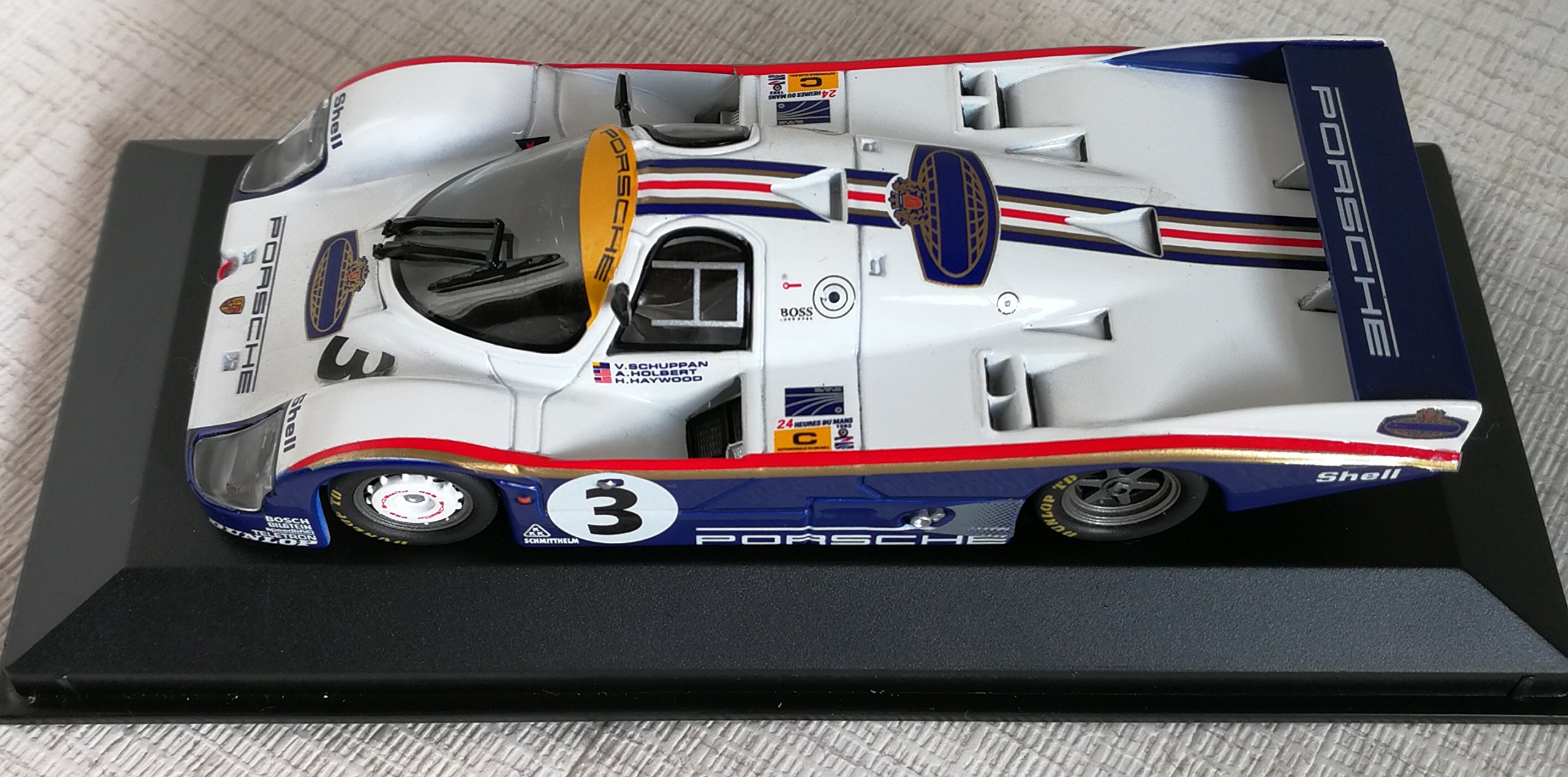 1/43 MINICHAMPS 430836503 Porsche 956 L #3 1st Le Mans 1983 Le Mans 24h 4012138018235 PMA