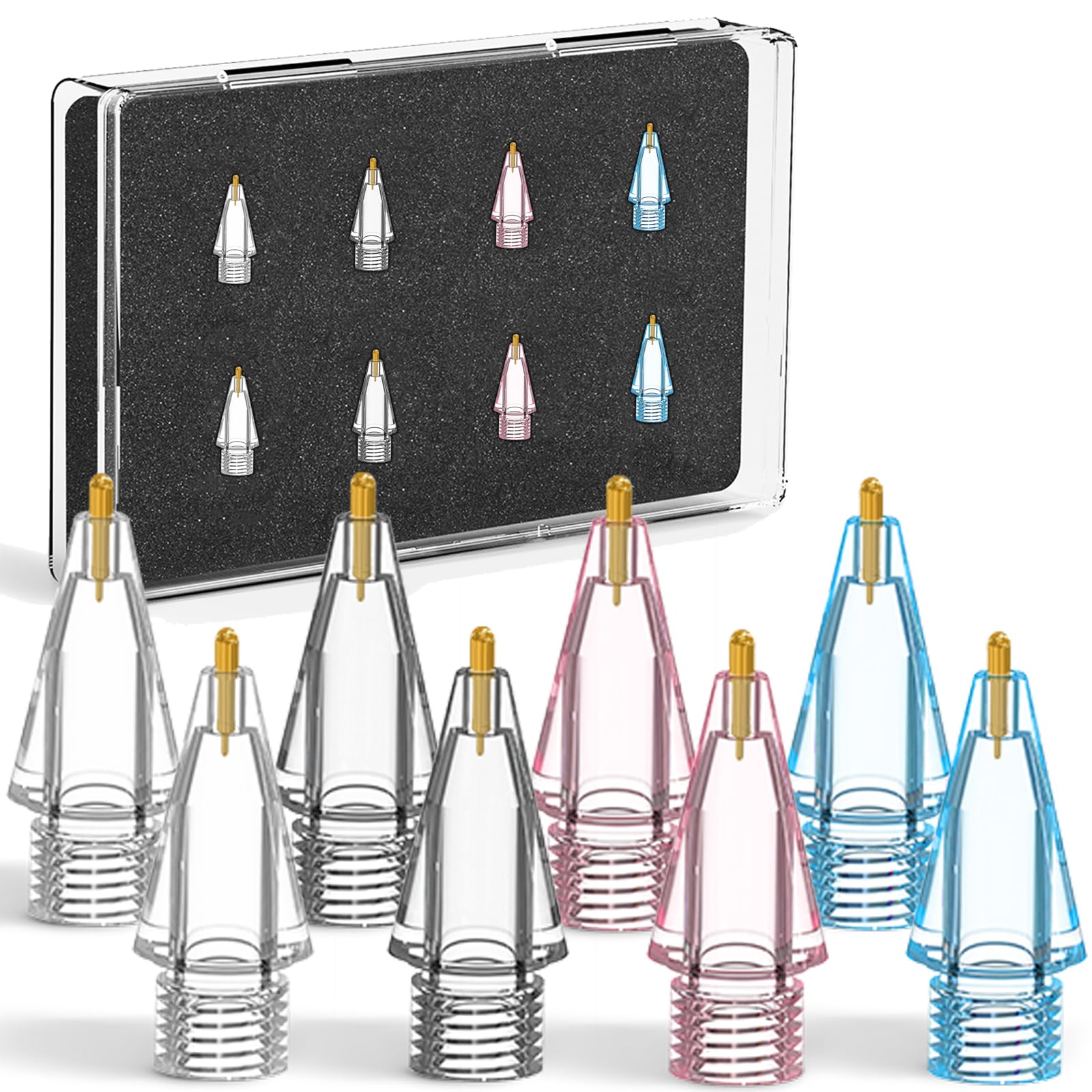 Amazon.com: 2+6 Pack for Apple Pencil Tips,Upgraded