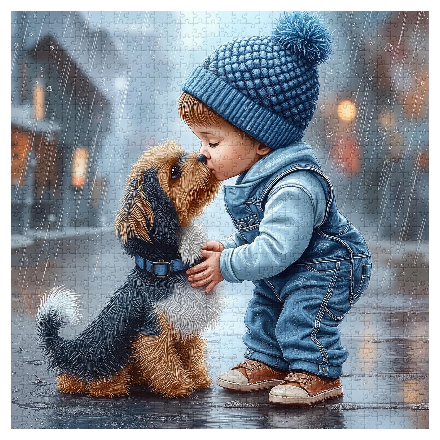 Amazon.com: Cute Dog Puzzles for Adults 1000 Pieces, PICKFORU