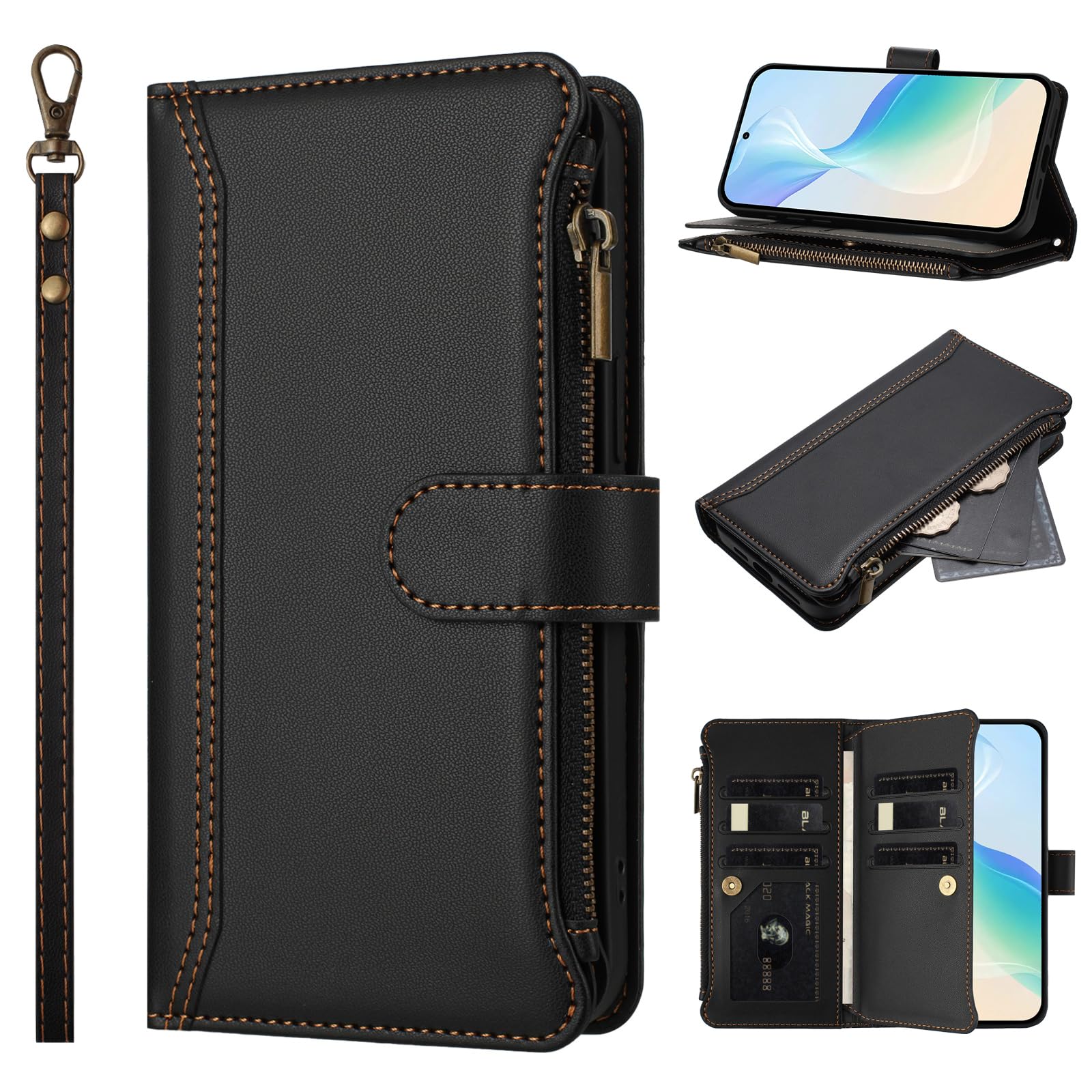 IPhone 16 Case - Wallet Folio Flip Phone Case - Flip