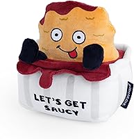 Vista 19 de Punchkins Almohada de Hamburguesa de Felpa - Me gustan las grandes hamburguesas y no puedo mentir, gracioso peluche de hamburguesa, regalo