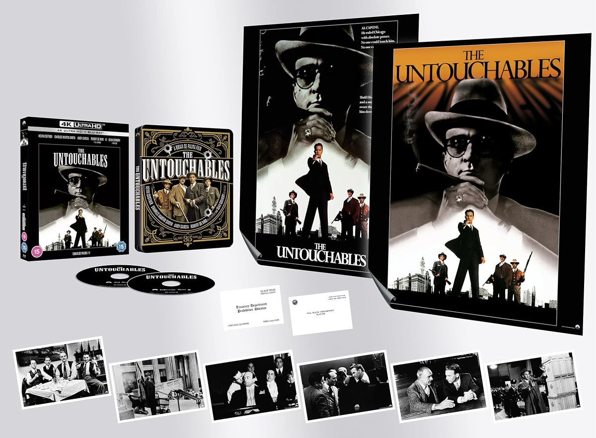 The Untouchables Special Collector's Edition 4K Steelbook
