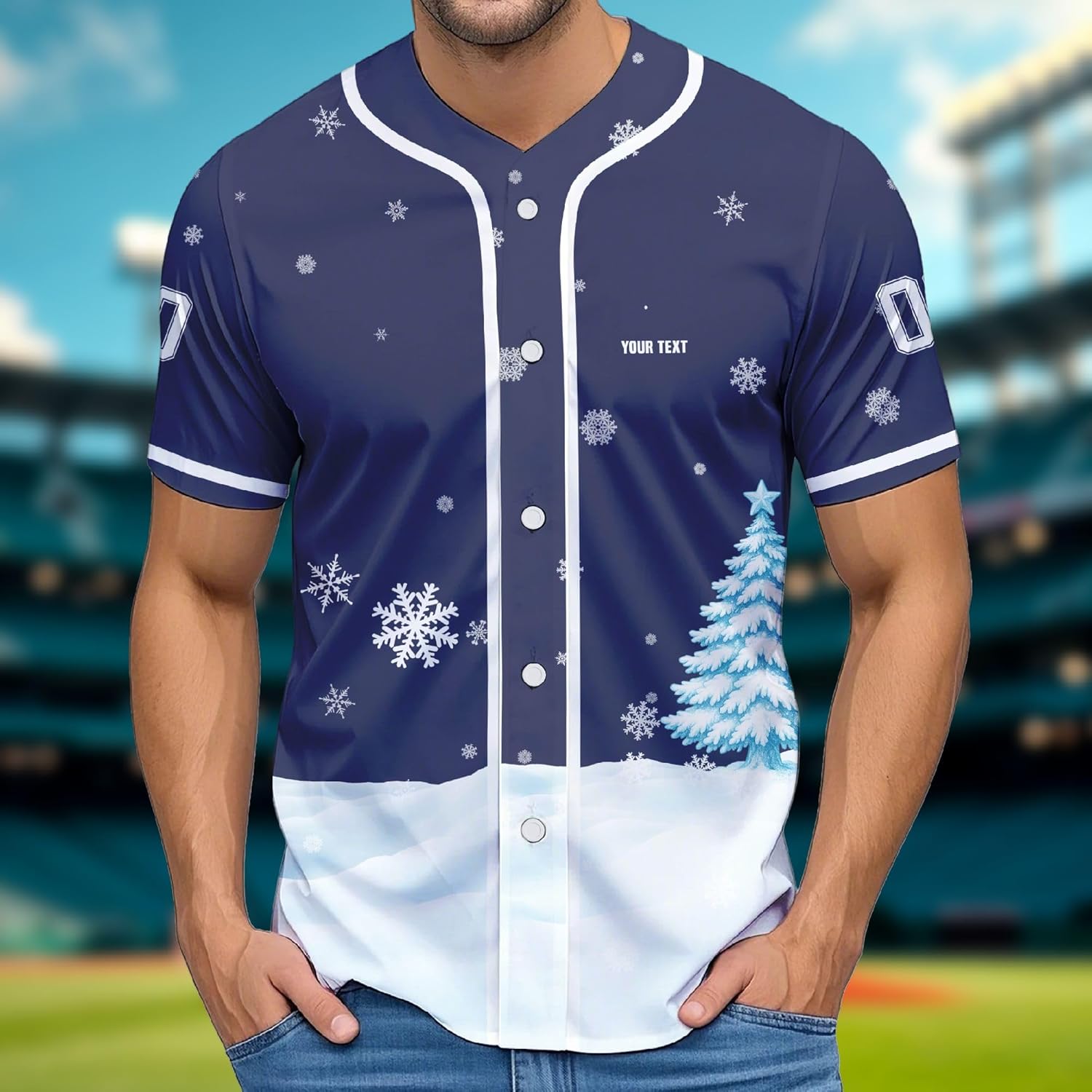 Personalized Drink Baseball Jersey Custom Name Number Short Sleeves Button Down Alcohol Uniform Shirt for Men Women - Image 3