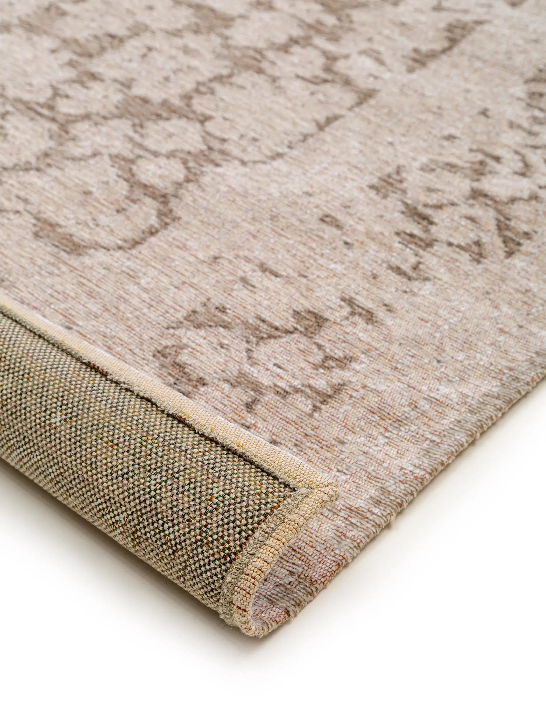 benuta pop dywan z płaskim splotem Tosca – włókno sztuczne – prostokątny, styl vintage, orientalny – łatwy w pielęgnacji do salonu, sypialni, szary, 155 x 235 cm