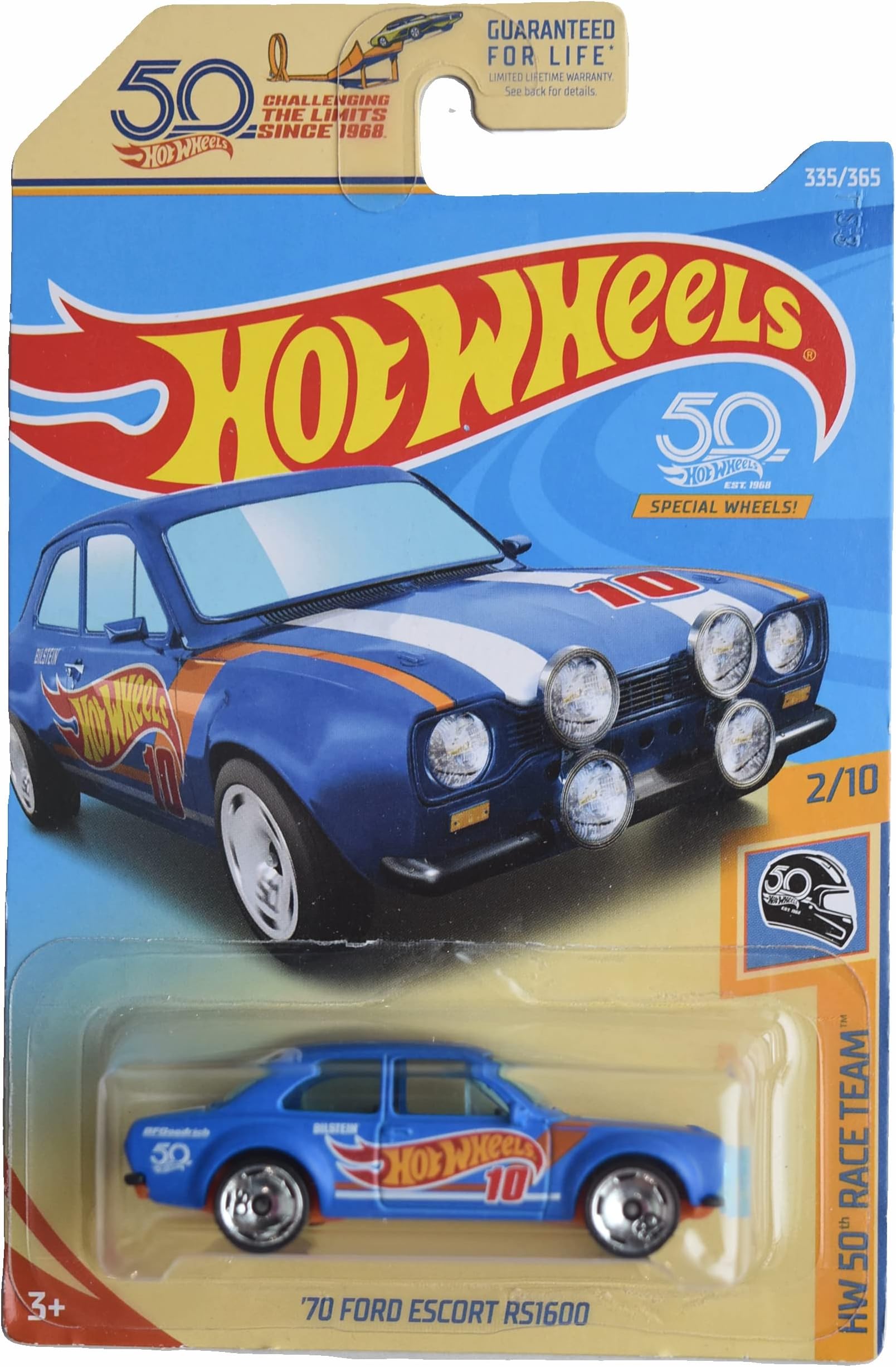 70 Ford Escort RS1600, HW 50th Race Team 2/10 [Blue] 335/365