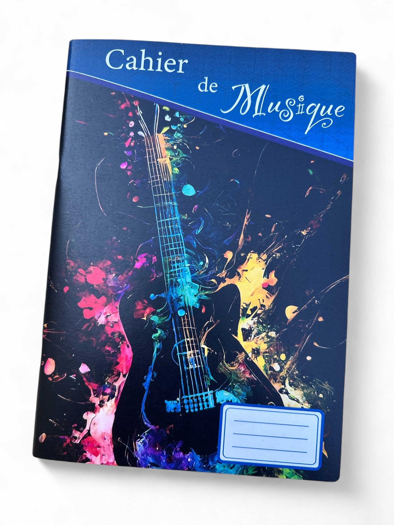 Cahier de Musique – 40 Pages – Portées & Pages de Notes – Format 21×30 cm – Couverture Couleur à Personnaliser – Idéal Élèves, Cours et Apprentissage (Guitare Electrique) - Les Beatles, Paul McCartney, John Lennon, RIngo Starr, George Harrison Cahier de Musique – 40 Pages – Portées & Pages de Notes – Format 21x30 cm – Couverture Couleur à Personnaliser – Idéal Élèves, Cours et Apprentissage (Guitare Electrique)