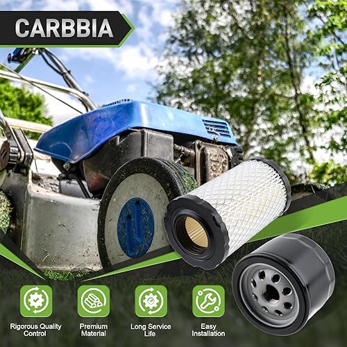 Miniatura 5 de Filtro de aceite Filtro de aire Kit de afinación para John Deer Z345 Z345R Z345M Z235 Z355R Z335E E120 LT150 para 31L777 31M977 31Q777 para