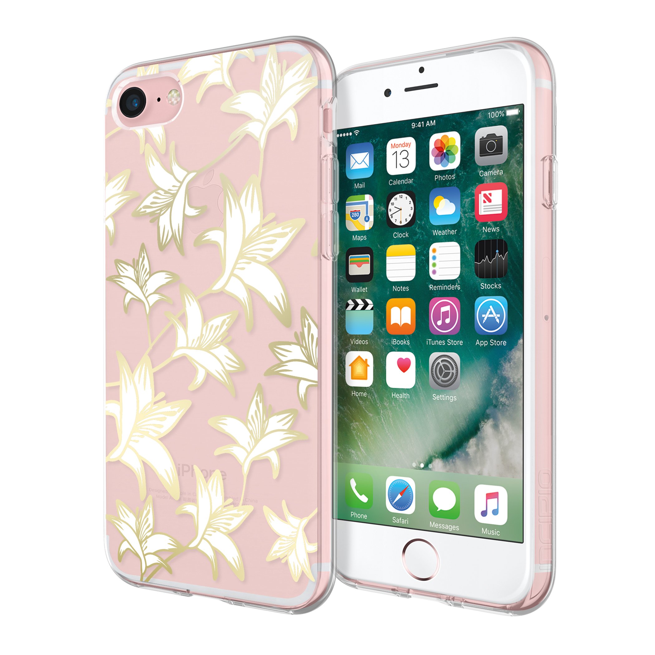 iPhone 7 Case, Incipio Design Series Case [Scratch Resistant] Cover fits Apple iPhone 7 - Lilly Lilly