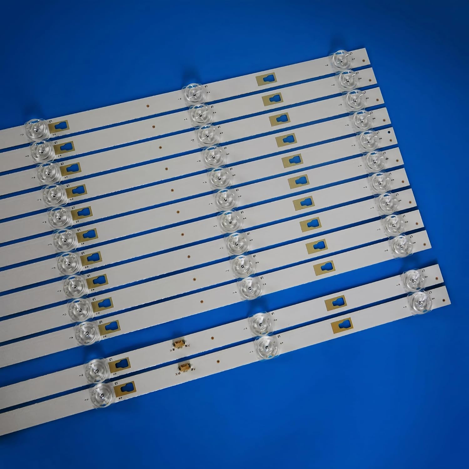 (10*A+2*B LED Backlight Strips for ONN 100044717 LED75D07A-ZC660AG-06 30275007007 LED75D07B-ZC660AG-06 30375007008 WR75UT4210 LED75D07A-ZC66AG-05 LED75D07B-ZC66AG-05 75R5 75U2 75V81