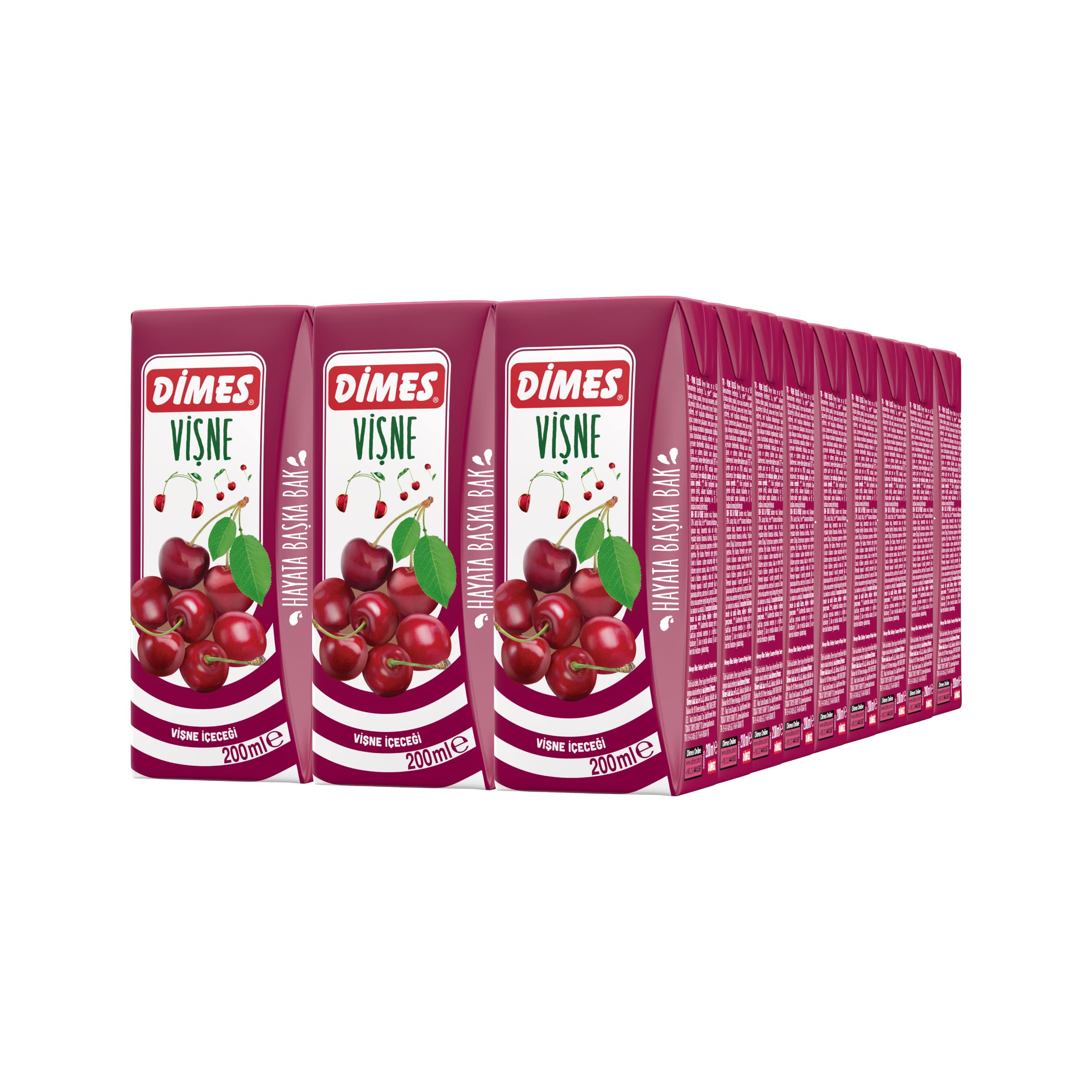 DİMES Vişne İçeceği, 200ml x 27 adet