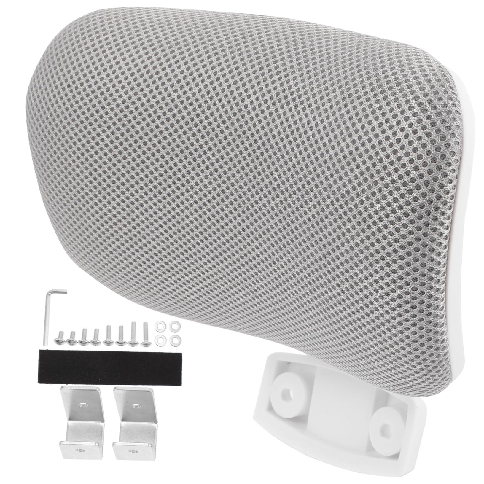 Reposacabezas Ajustable para Silla de Oficina Soporte Ergonómico, Cojín para Cabeza de Espuma, Color Marco, Accesorio para Sillas de Escritorio en Hogar y Oficina