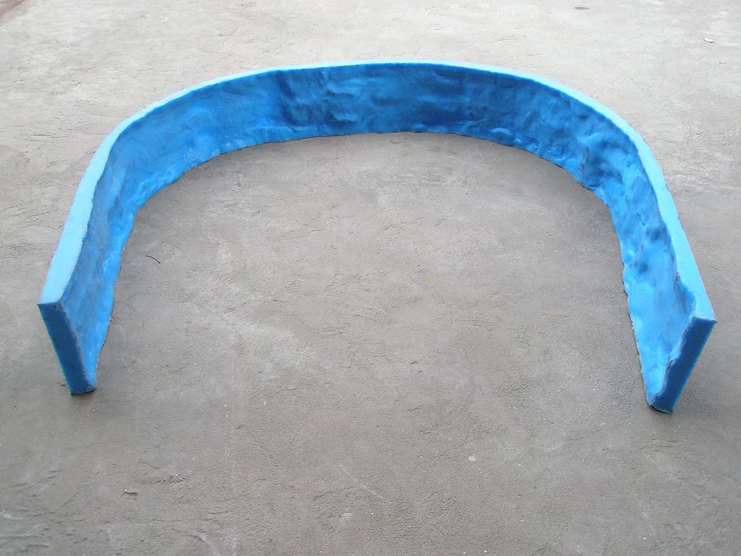 Concrete Stone Rock Edge Form Liner - Countertops, Steps, Benches & Fireplaces (7.25" High)