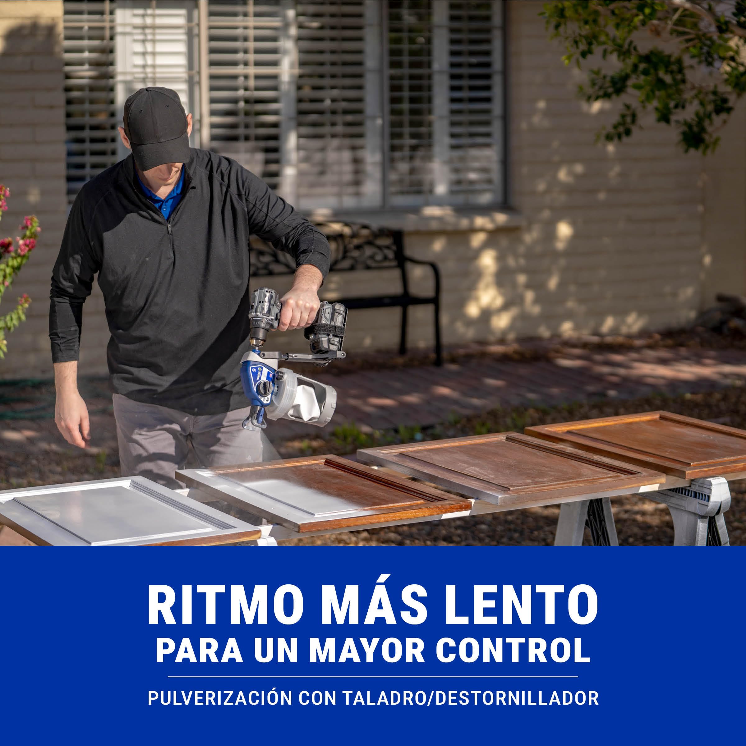 Magnum by Graco 26D361 TrueCoat 360 Cordless Connect, pulverizador de pintura airless portátil con cable, pulverizador para taladro, uso doméstico, pequeños proyectos decorativos (presión máx 138 bar)