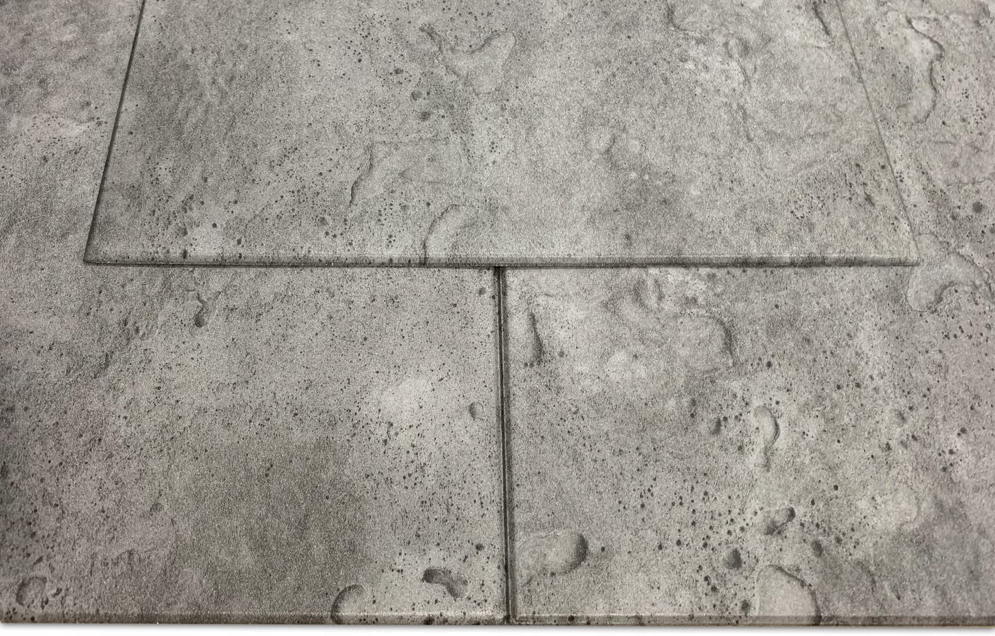 Panele ścienne DECCART o wyglądzie betonu - panele sufitowe - okładzina ścienna okładzina sufitowa z imitacją betonu - 100x50 cm - ciemnoszary - 7014 XL - 32 sztuki (16 m²)