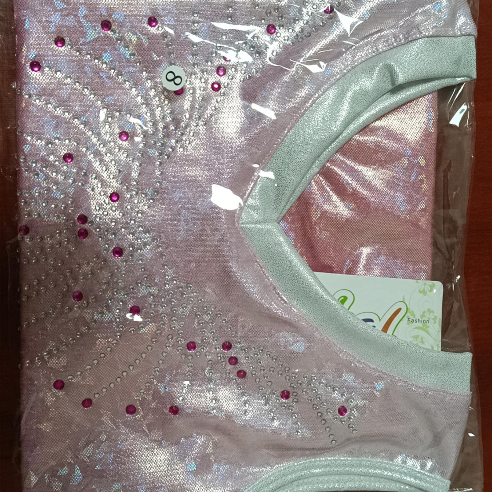 Da Ginnastica per Bambina, Costume da Ginnastica per Bambini, Body da Ballo Atletico, Body da Balletto, 3 Pezzi