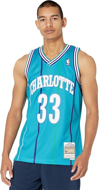 Mitchell & Ness Alonzo Mourning Charlotte Hornets Swingman 1992-1993 Jersey